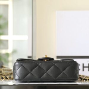 Replica CHANEL CF 19 cm Handle Black - premium 1:1 fake handbag model