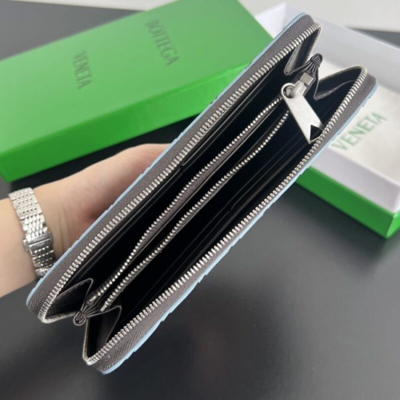 Replica Bottega Veneta Zip Long Wallet - 1:1 designer replica handbag