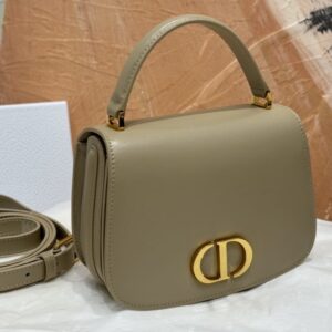 Replica Dior 30 Montaigne Avenue Top Handle Brown - premium 1:1 fake handbag model