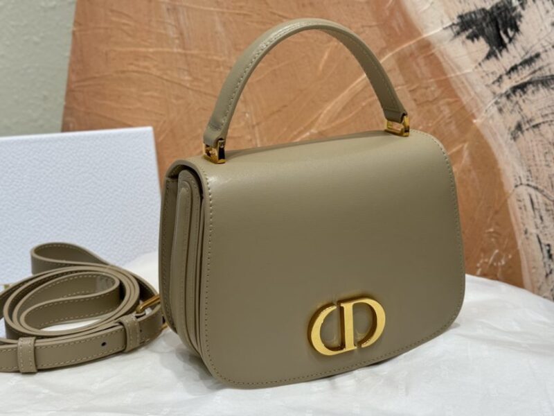 Replica Dior 30 Montaigne Avenue Top Handle Brown - premium 1:1 fake handbag model