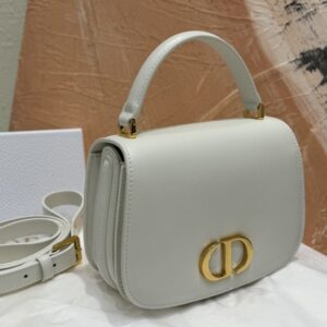 Replica Dior 30 Montaigne Avenue Top Handle White - ultra-realistic fake designer tote