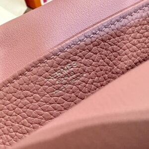 Replica Hermes Halzan Pink - best quality luxury bag dupe