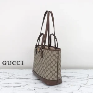Replica GUCCI OPHIDIA SMALL TOTE BAG - high-end fake designer purse