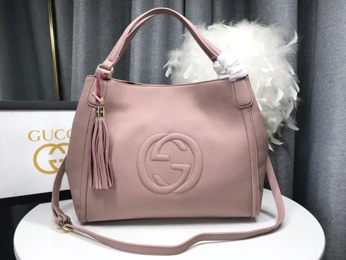Replica GUCCI SOHO INTERLOCKING G - top-rated replica designer bag