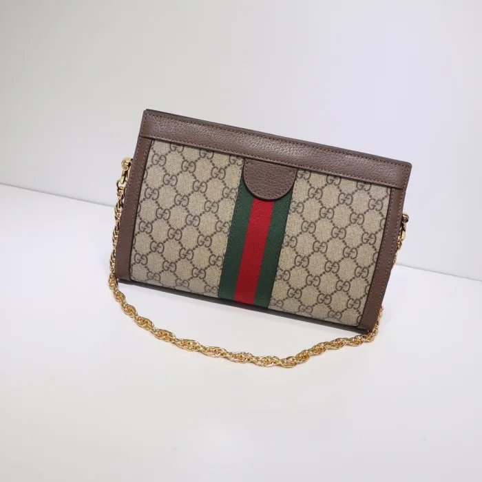 Replica GUCCI OPHIDIA GG SMALL SHOULDER BAG - best quality luxury bag dupe