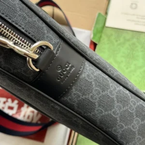 Replica GUCCI GG BLACK BRIEFCASE - top-tier luxury replica shoulder bag