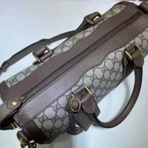 Replica Gucci Small Ophidia GG Web Duffle Bag - top-tier luxury replica shoulder bag