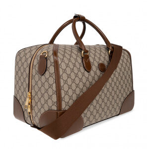 Replica GUCCI DUFFEL BAG GG SUPREME CANVAS - high-accuracy replica luxury purse