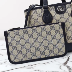 Replica GUCCI OPHIDIA SMALL GG TOTE BAG - authentic-look luxury purse replica
