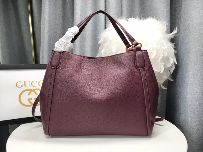 Replica GUCCI SOHO INTERLOCKING G - best quality luxury bag dupe