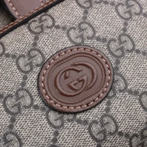 Replica GUCCI BACKPACK WITH INTERLOCKING G - realistic designer-inspired fake bag