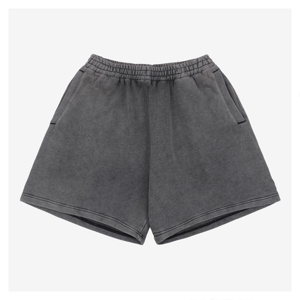 Acne Studios Transparent Logo Washed Shorts