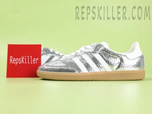 Adidas Samba OG M ‘Silver Metallic Cracked Leather’