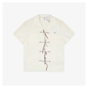 Adidas x CLOT Bow Detail Short-Sleeve Shirt