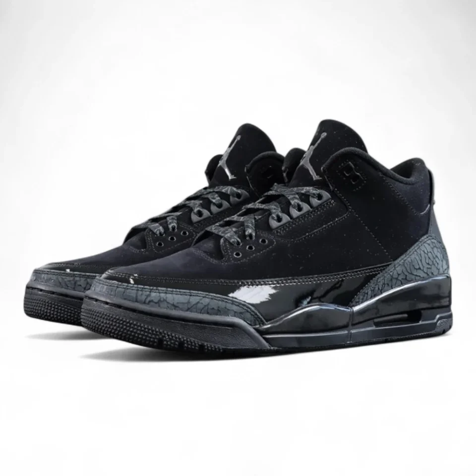 Air Jordan 3 Retro 'Black Cat' 2025