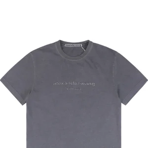 Alexander Wang Glitter Micro Logo Letter Print T-Shirt16.jpeg