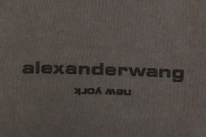 Alexander Wang Glitter Micro Logo Letter Print T-Shirt6.jpeg