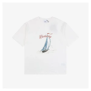 BBry B-Letter Sailboat Print T-Shirt
