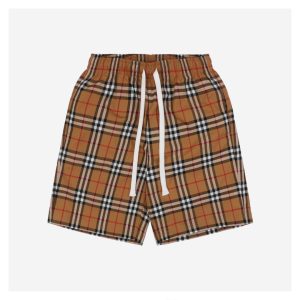 BBry Classic Check Drawstring Shorts