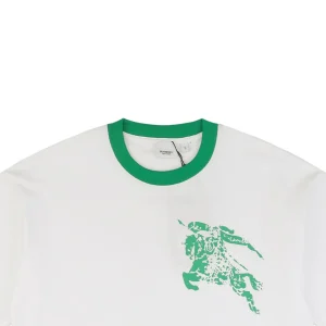 BBry Contrast Collar Equestrian Knight Logo Print T-Shirt3.jpeg