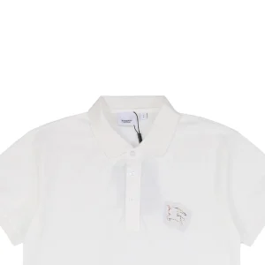 BBry Cutout Equestrian Knight Logo Polo Shirt1.jpeg