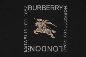 Front side Logo print Black