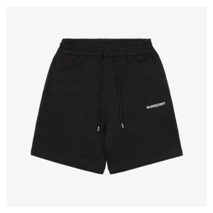 BBry Small Logo Letter Embroidered Shorts