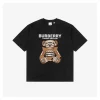 BBry Teddy Bear Patch Embroidered T-Shirt (Black/White)