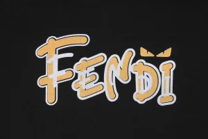 Front side Logo print Black