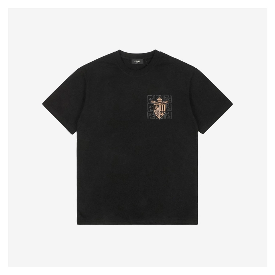 F Chest FF Crest Embroidered T-Shirt