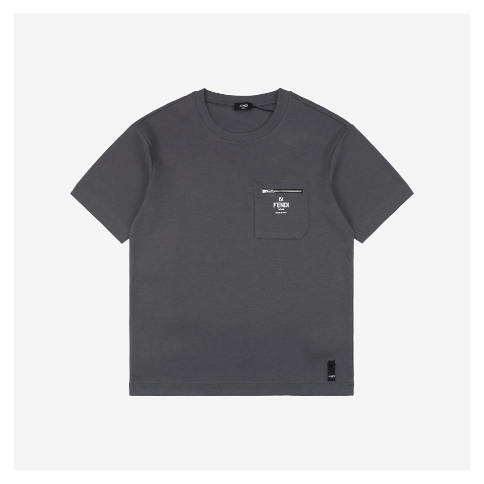 F Roma Zip-Pocket Utility T-Shirt