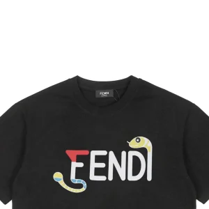 F Snake-Shaped Letter Graphic Print T-Shirt10.jpeg