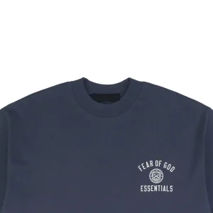 Fear of God Essentials HOLIDAY Collegiate Logo Print T-Shirt10.jpeg