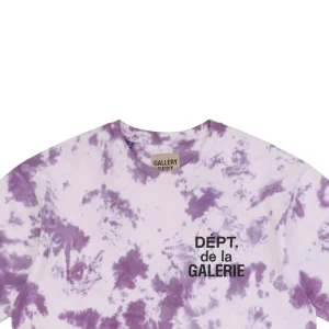 Gallery Dept Tie-Dye French Lettering Graphic T-Shirt2.jpeg