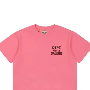 Gallery Dept Valentine’s Day Pink Limited French Letter Print T-Shirt2.jpeg