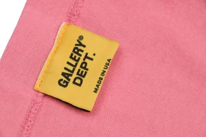 Gallery Dept Valentine’s Day Pink Limited French Letter Print T-Shirt5.jpeg