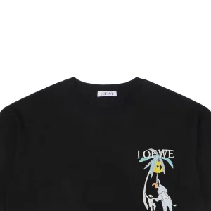 L Banana Tree & Elephant Embroidered T-Shirt10.jpeg