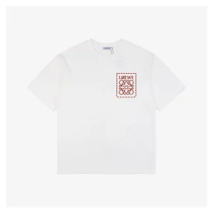 L Dotted Floral Logo Heat-Sealed T-Shirt