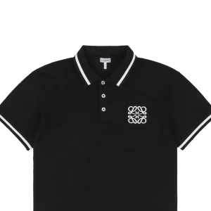 L Floral Logo Embroidered Color-Block Polo T-Shirt1.jpeg