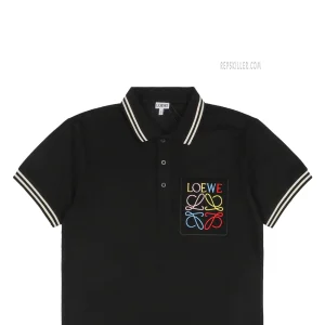 L Pocket Colorblock Floral Logo Polo Shirt10.jpeg