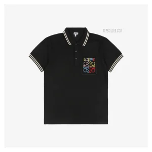 L Pocket Colorblock Floral Logo Polo T-Shirt