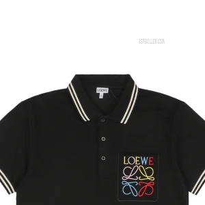 L Pocket Colorblock Floral Logo Polo Shirt12.jpeg