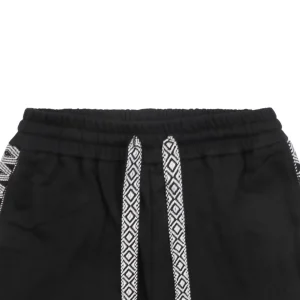 L Side Stripe Floral Logo Embroidered Shorts5.jpeg