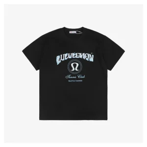 Lululemon Arc Logo Minimal Branding T-Shirt