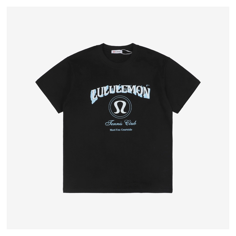 Lululemon Arc Logo Minimal Branding T-Shirt