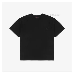 MLB Asymmetric NY Logo Embroidered T-Shirt