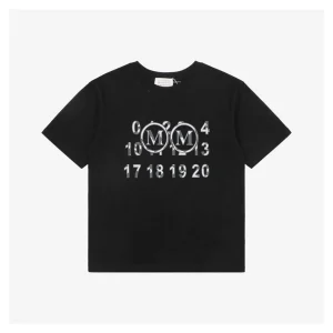 Maison Margiela Circular Digit Obscured Print T-Shirt