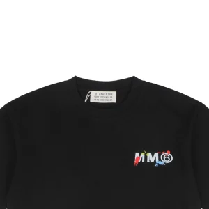 Maison Margiela Graffiti Numbers & Text Print T-Shirt Black