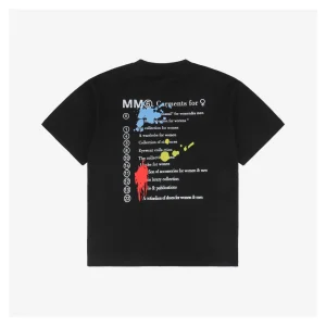 Maison Margiela Graffiti Numbers & Text Print T-Shirt