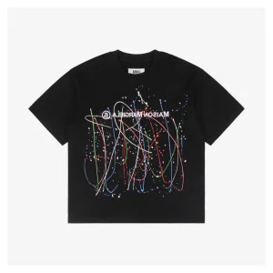 Maison Margiela Inverted Paint-Streak Print T-Shirt